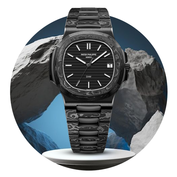 Patek Philipe Nautilus Black / Black Dial